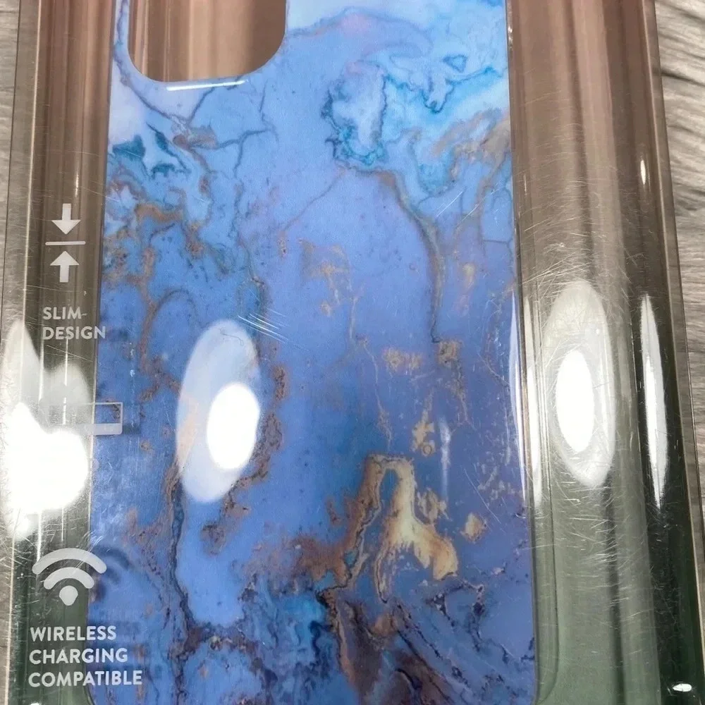 BTTR Cool Breeze Blue Marble iPhone Case